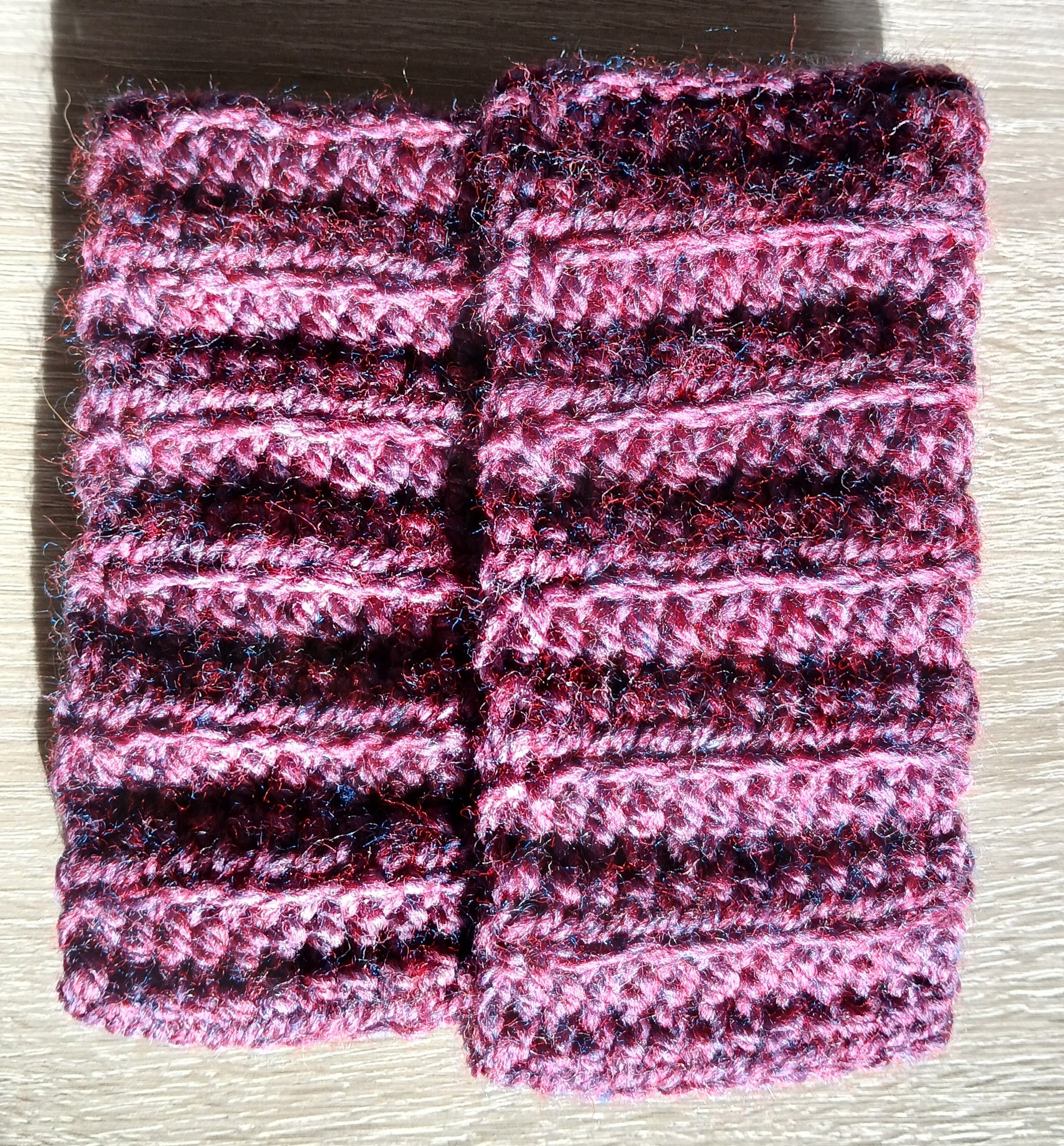 Purple Dog Snood, Crochet Dog Scarf, Handmade Pet Neck Warmer