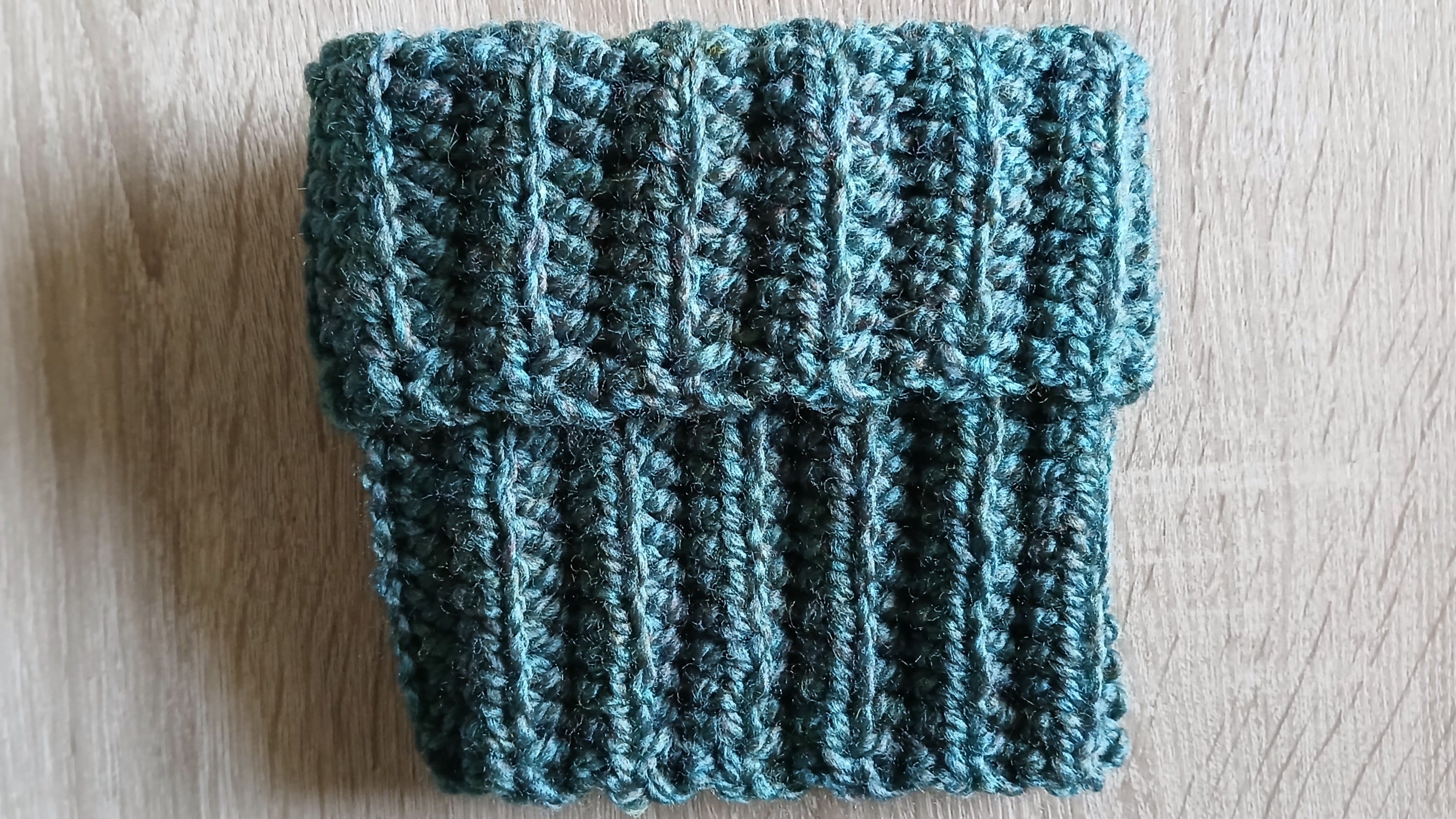 Dark Green Dog Snood, Crochet Dog Scarf, Handmade Pet Neck Warmer