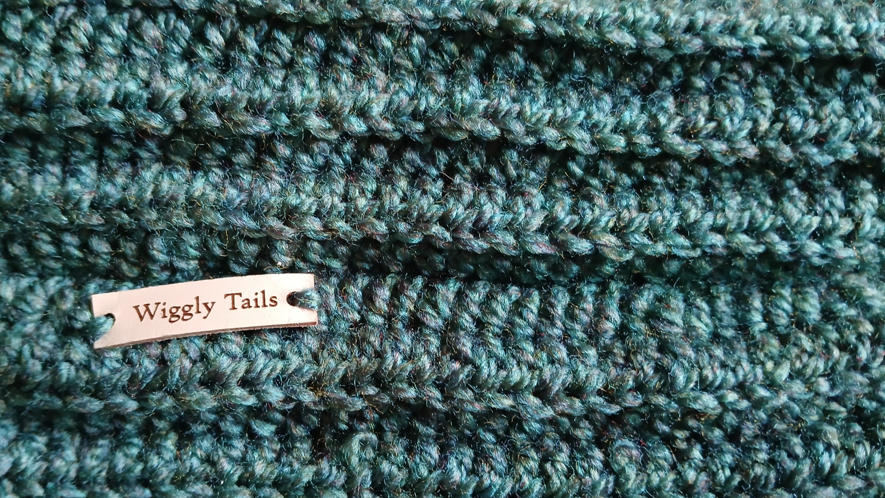 Donkergroene hondensjaal, gehaakte hondensjaal, handgemaakte nekwarmer voor huisdieren