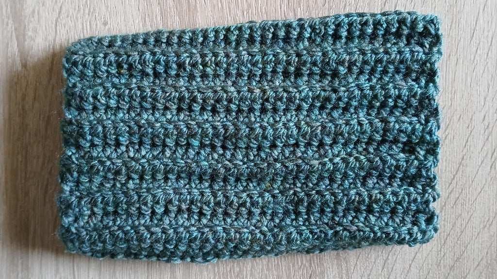 Dark Green Dog Snood, Crochet Dog Scarf, Handmade Pet Neck Warmer